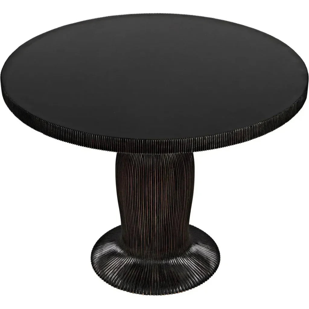 Portobello Dining Table Hand Made-Dining Tables-Noir-LOOMLAN