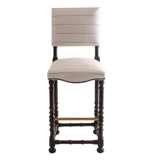 Portuguese Textile Barstool - LOOMLAN - Peninsula Home - Bar Stools