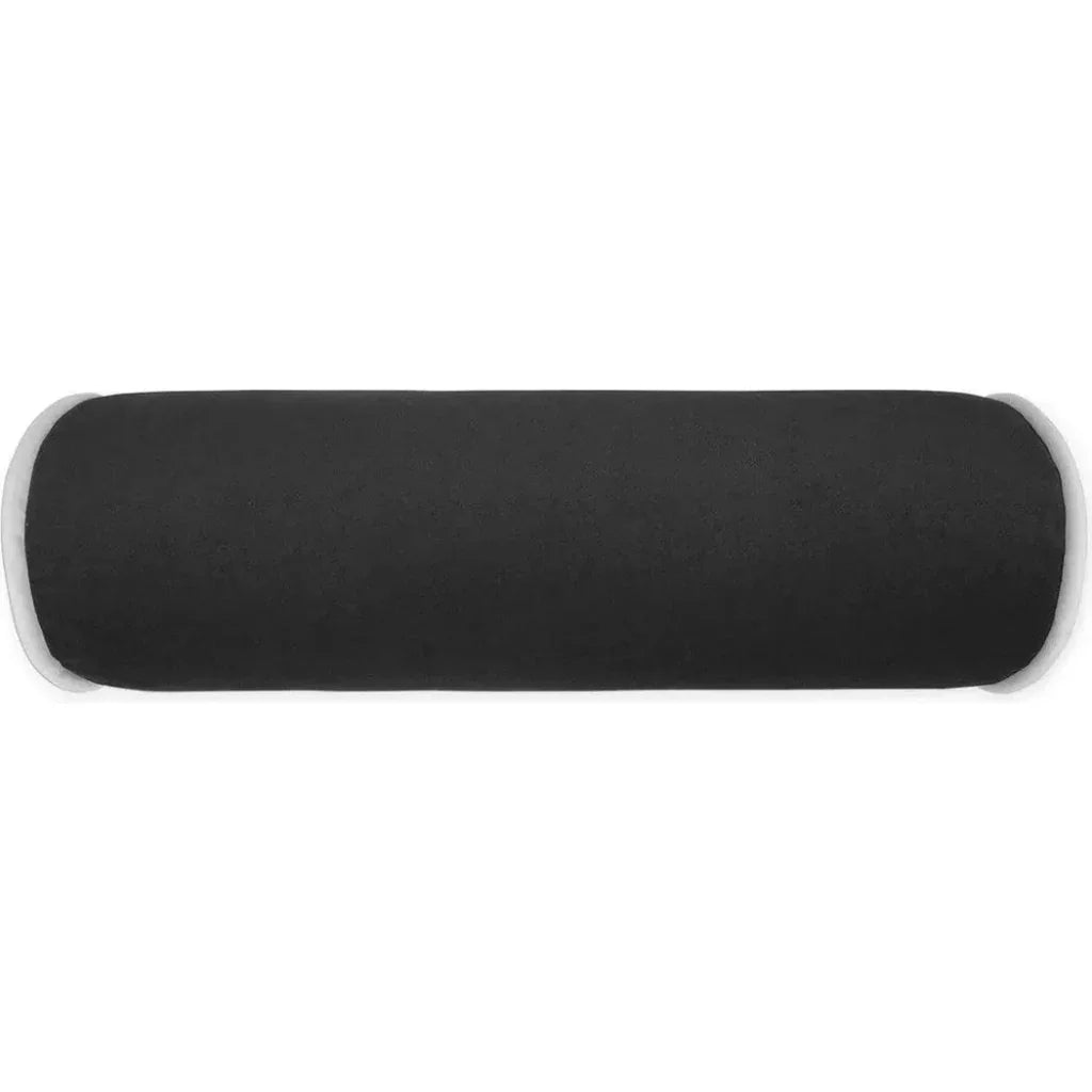 Posh Roll Charcoal Black Throw Pillow Insert - LOOMLAN - D.V. Kap - Throw Pillows