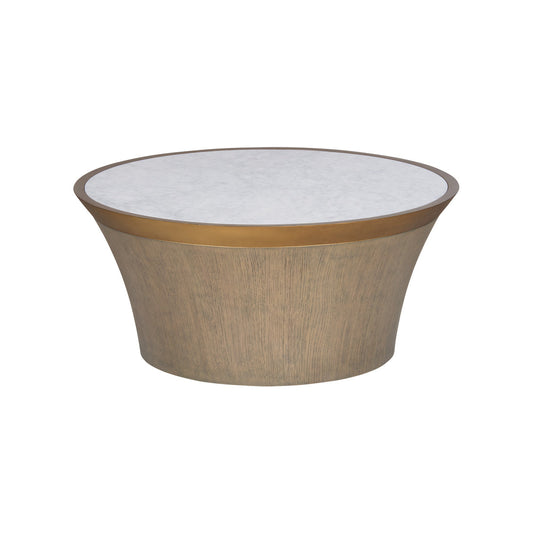 Proctor White Marble Top Cocktail Table