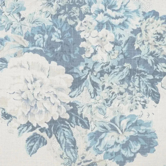 Prudence Floral Blue Large Throw Pillow Insert - LOOMLAN - D.V. Kap - Throw Pillows