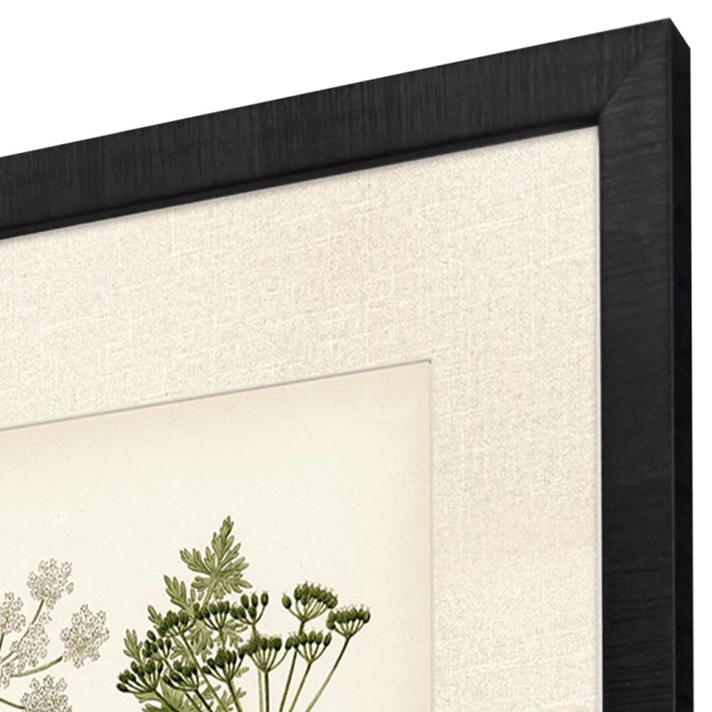 Queen's Lace Green Framed Wall Art 2PC