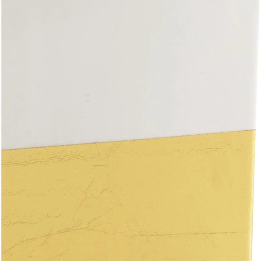 Rachel White Glazed Ceramic Vase - LOOMLAN - Chelsea House - Vases & Jars