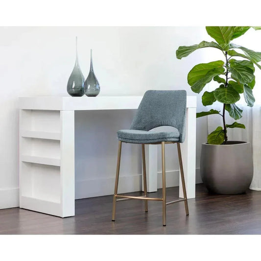 Radella Fabric Counter Stool - LOOMLAN - SUNPAN - Counter Stools