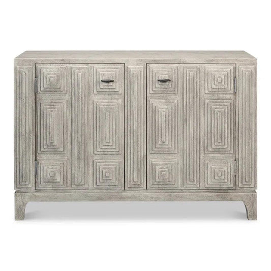 Rafina Two Door Cabinet For Living Room - LOOMLAN - Sarreid - Sideboards