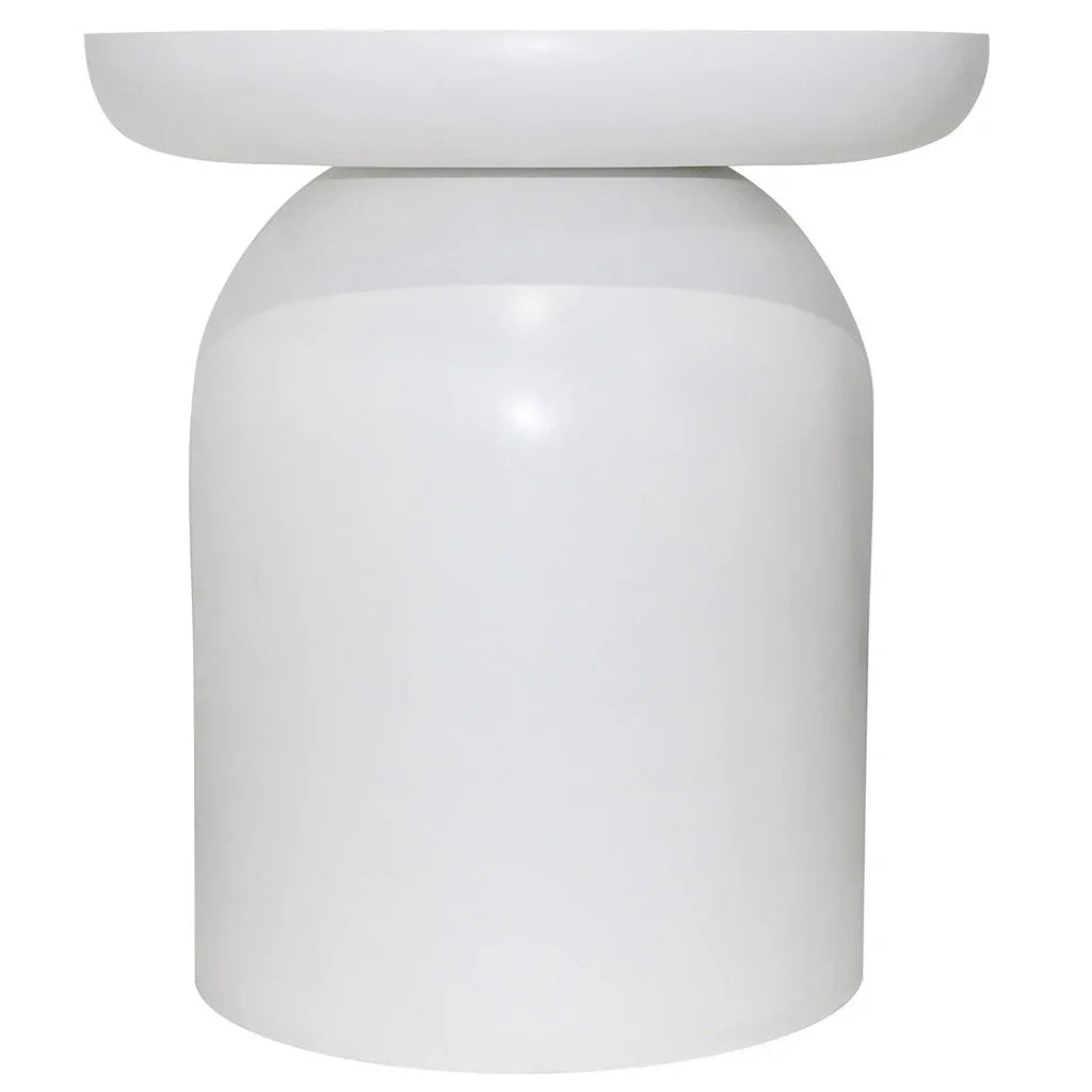 Rain Resin Patio End Table - LOOMLAN - Artesia - Outdoor Side Tables