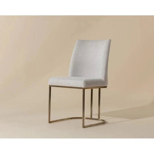 Rayla Beige Dining Chair - LOOMLAN - SUNPAN - Dining Chairs