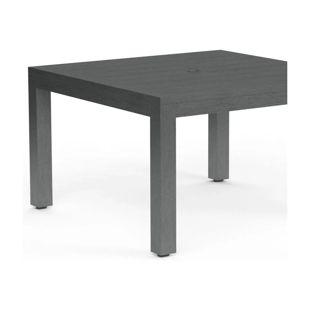 Redondo Aluminum Square Outdoor Dining Table-Outdoor Dining Tables-Sunset West-LOOMLAN