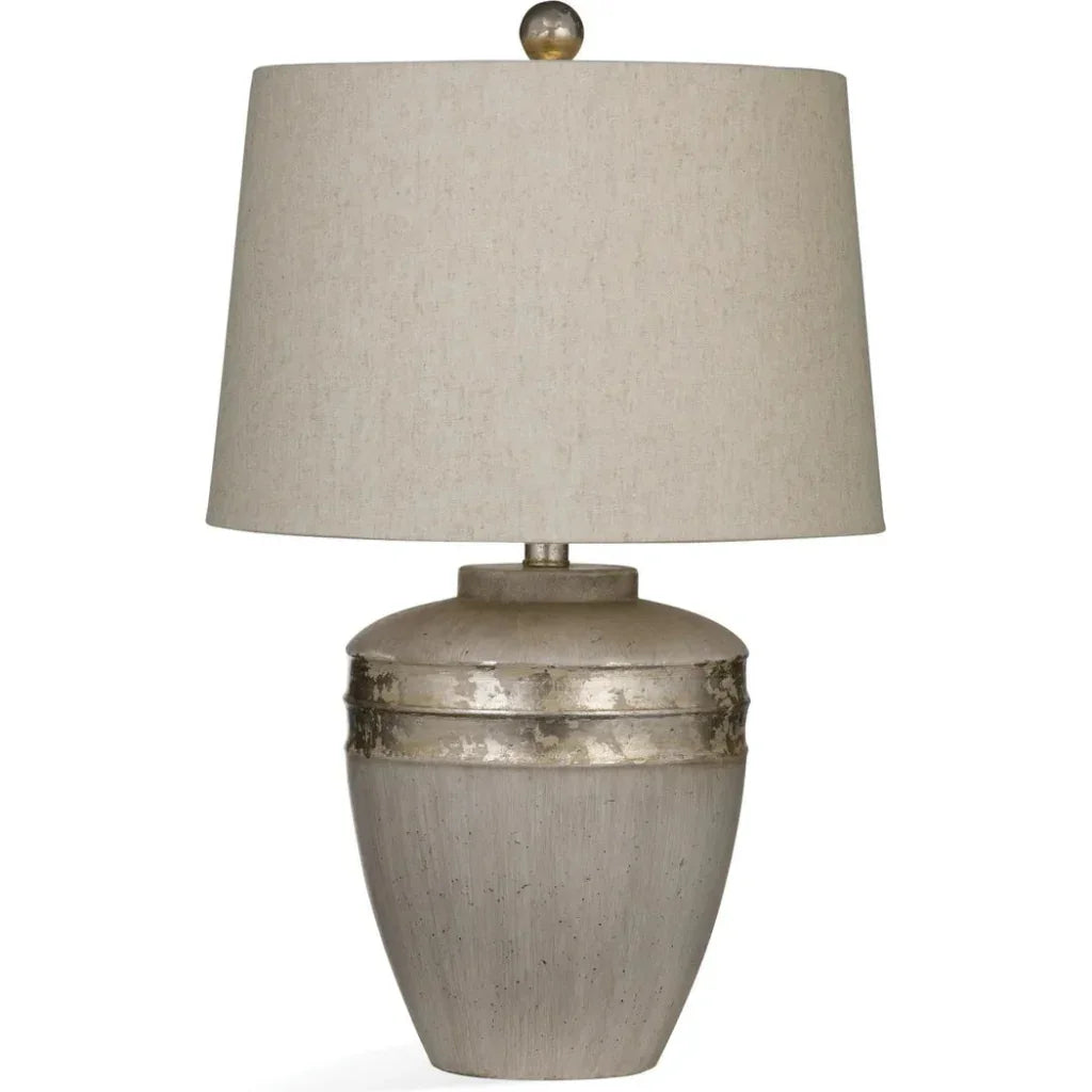 Reflections Cement Beige Table Lamp - LOOMLAN - Bassett Mirror - Table Lamps