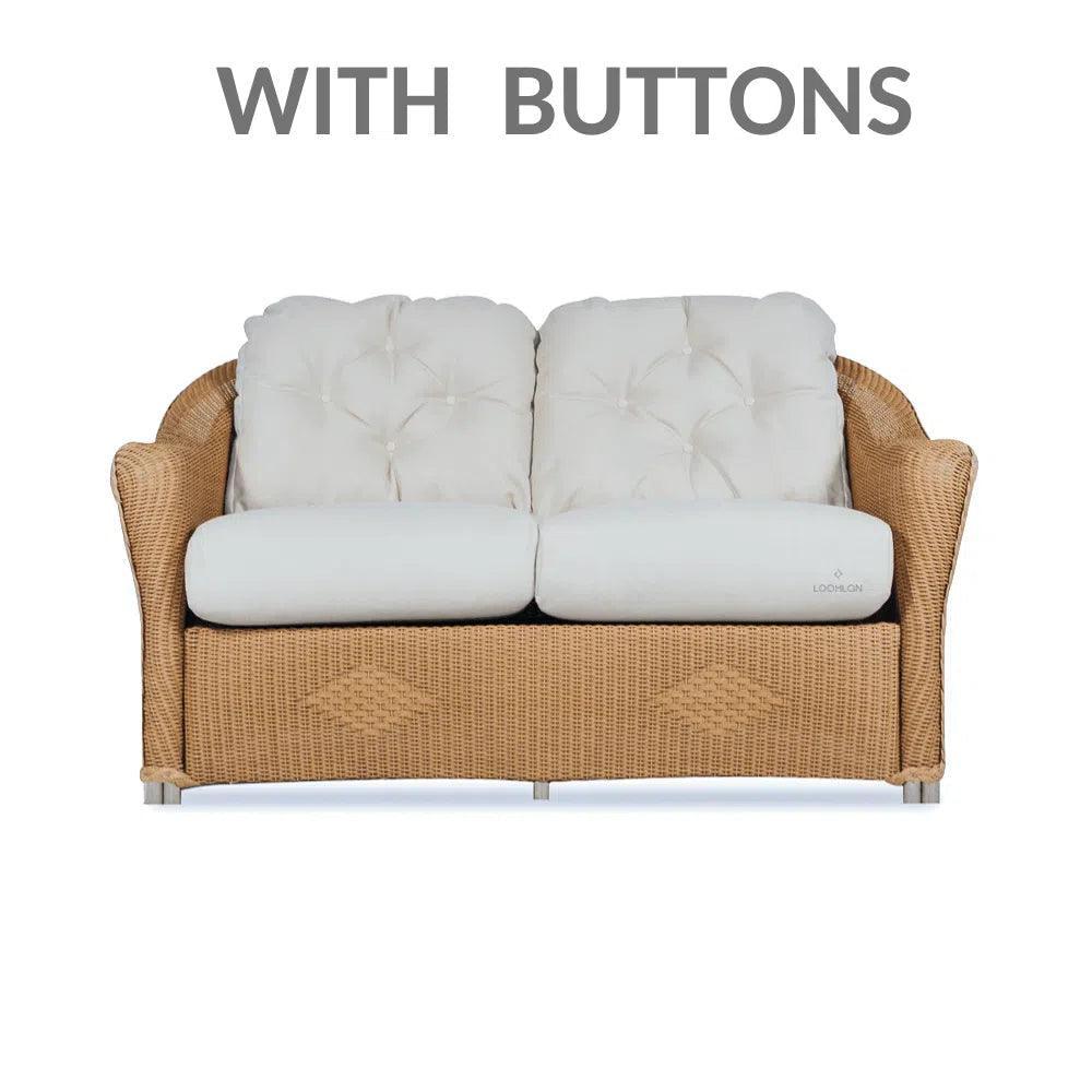 Reflections Outdoor Replacement Cushions for Loveseat-Outdoor Replacement Cushions-Lloyd Flanders-LOOMLAN