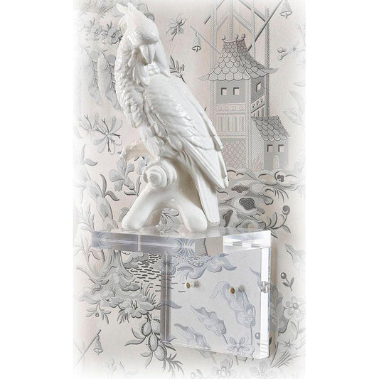 Regency Clear Acrylic Made Wall Bracket (Pr) - LOOMLAN - Chelsea House - Wall Shelves & Ledgers