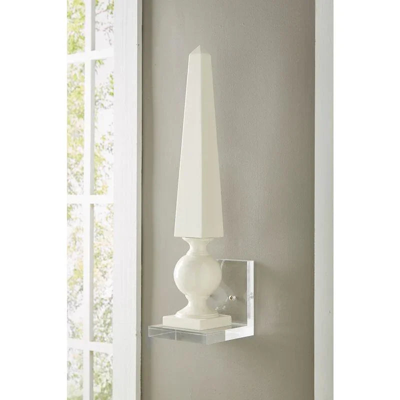 Regency Clear Acrylic Made Wall Bracket (Pr) - LOOMLAN - Chelsea House - Wall Shelves & Ledgers