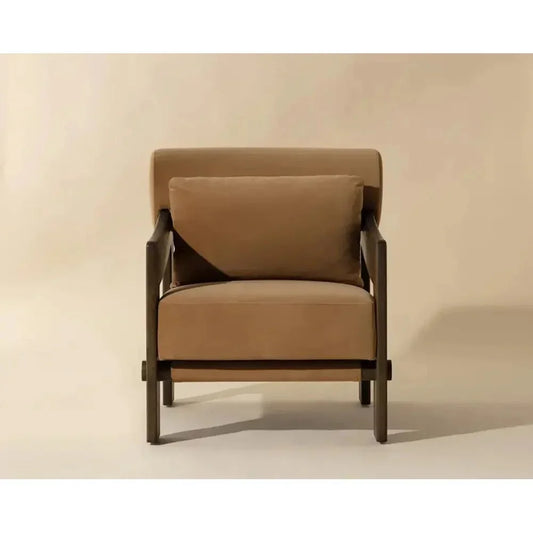Reizo Performance Fabric Lounge Chair-Lounge Chairs-SUNPAN-LOOMLAN