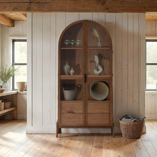 Remix Four Drawers Wood Bookcase