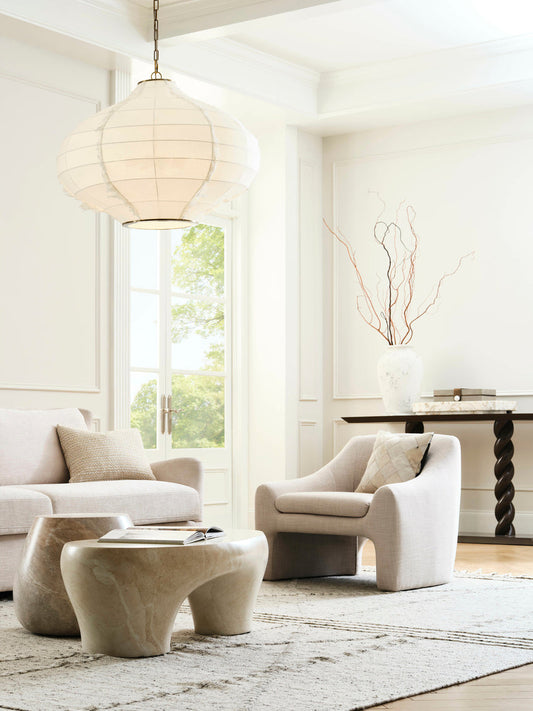 Rena Light Brown Concrete Cocktail Table