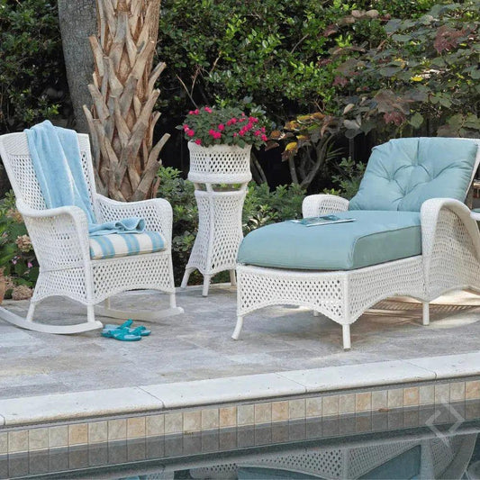 Replacement Cushions for Grand Traverse Porch Rocker-Outdoor Replacement Cushions-Lloyd Flanders-LOOMLAN