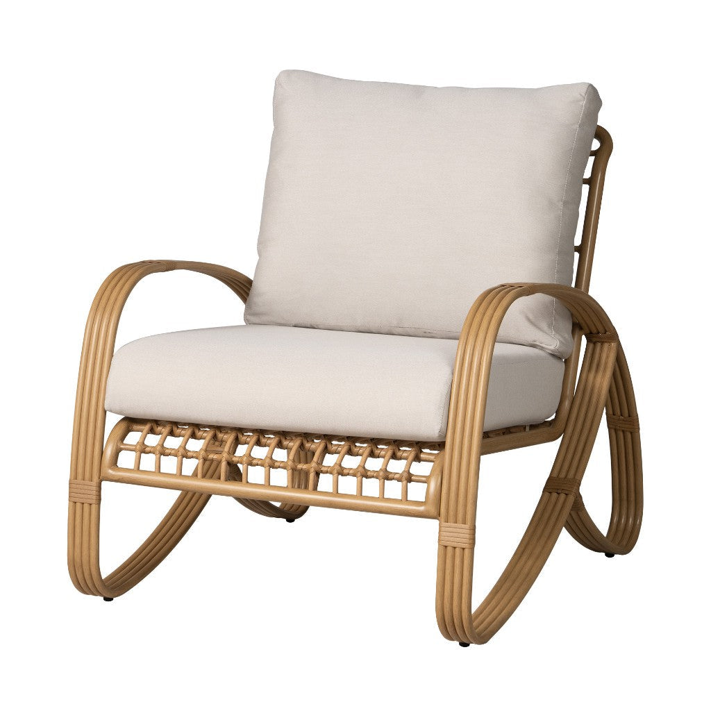 Riviera Aluminum Outdoor Lounge Chair-Outdoor Lounge Chairs-Lloyd Flanders-LOOMLAN