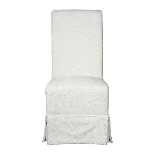 Rodgers Linen Armless Side Chair - LOOMLAN - Furniture Classics - Accent Chairs