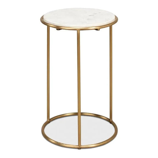 Round Side Table - LOOMLAN - Sarreid - Side Tables