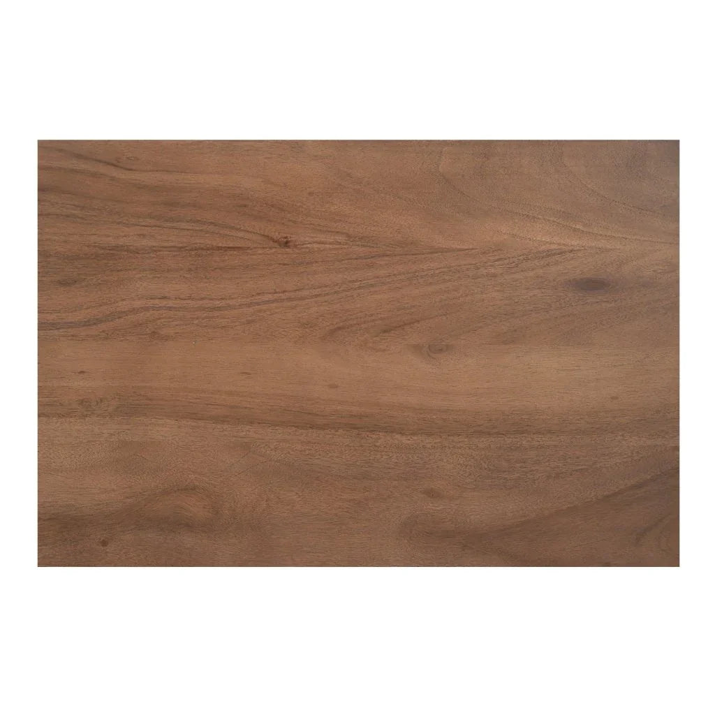 Russet Brown Acacia Wood Console Table - LOOMLAN - Moe's Home - Console Tables