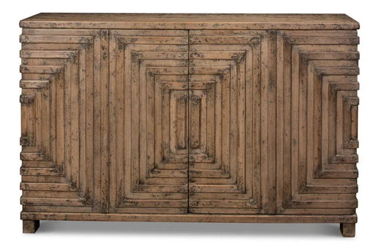 Saint Entrance Wood Sideboard - LOOMLAN - Sarreid - Sideboards