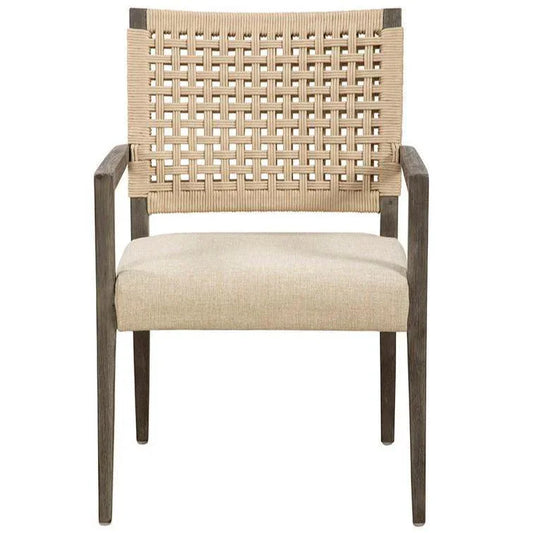 Savannah Rope Arm Chair - LOOMLAN - Furniture Classics - Accent Chairs