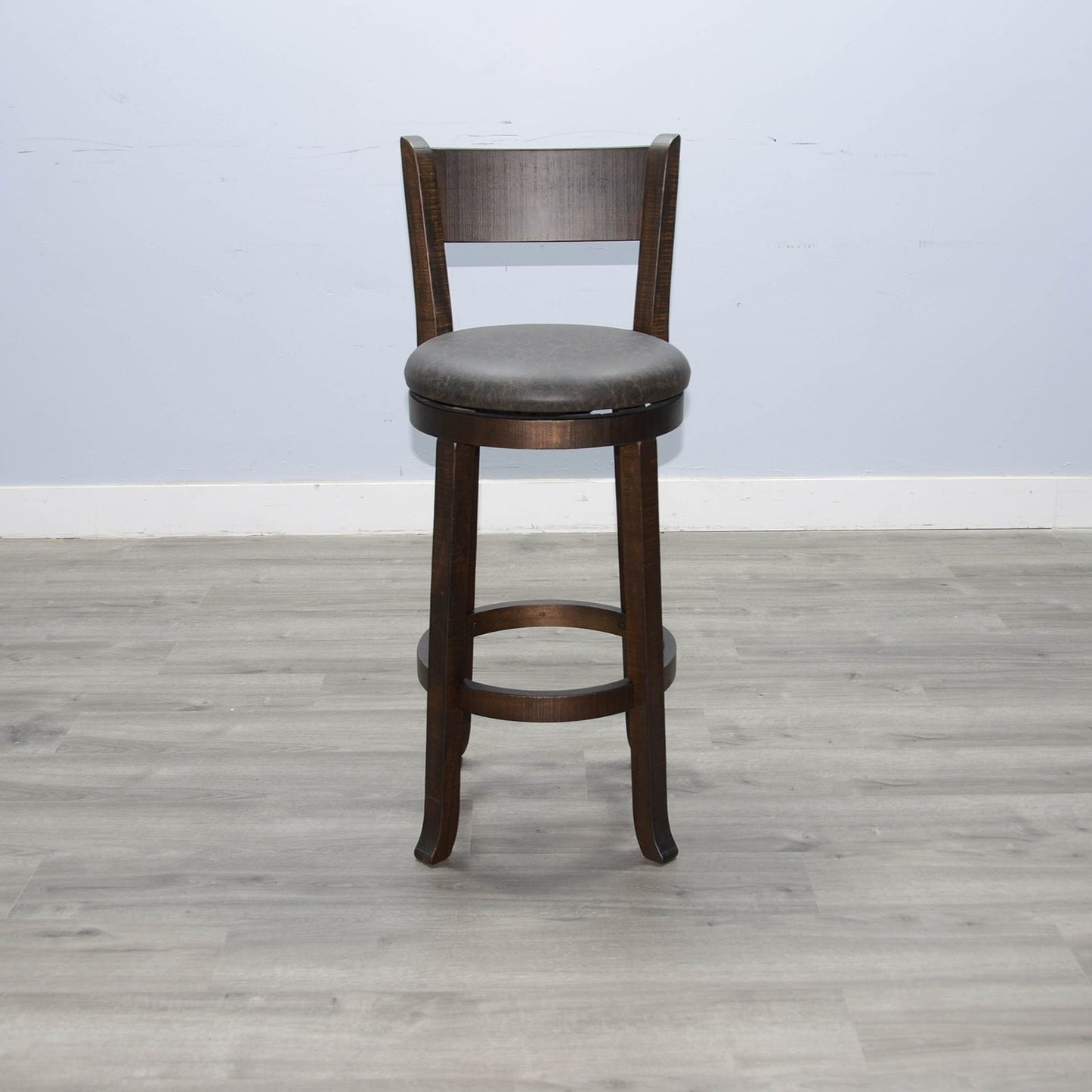 Scottsdale Leather Swivel Barstool 2PC