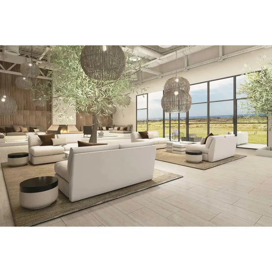 Serenity Grazed Side Table Ceramic Outdoor Accent Table - LOOMLAN - Seasonal Living - Outdoor Side Tables