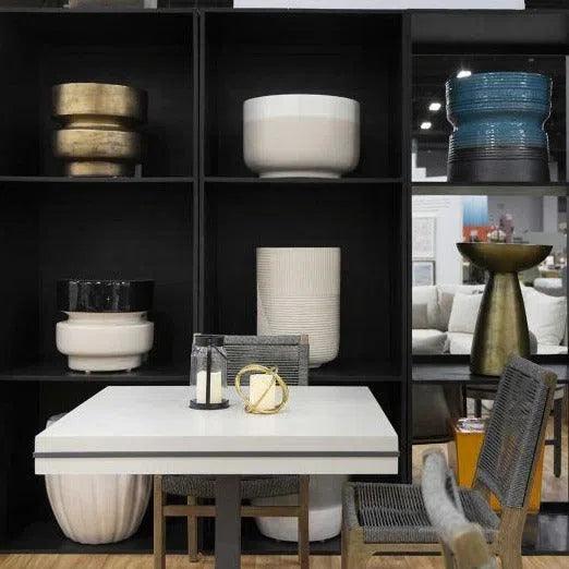 Serenity White Outdoor Planter Set of 2 - LOOMLAN - Seasonal Living - Planters