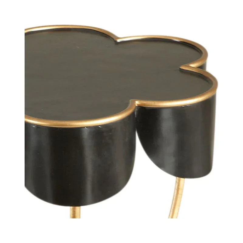 Seville Metal Black Accent Table - LOOMLAN - Chelsea House - Side Tables