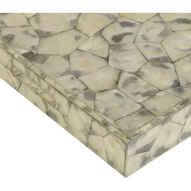 Shell Shock Grey Tray - LOOMLAN - Wildwood - Trays