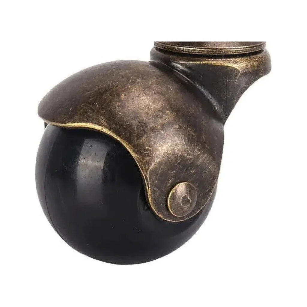 Shelter White Slipcover Arm Chair Casters - LOOMLAN - Essentials For Living - Dining Chairs