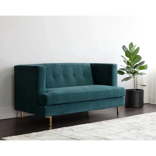 Sheridan Fabric 2 Seater Sofa - LOOMLAN - SUNPAN - Sofas & Loveseats