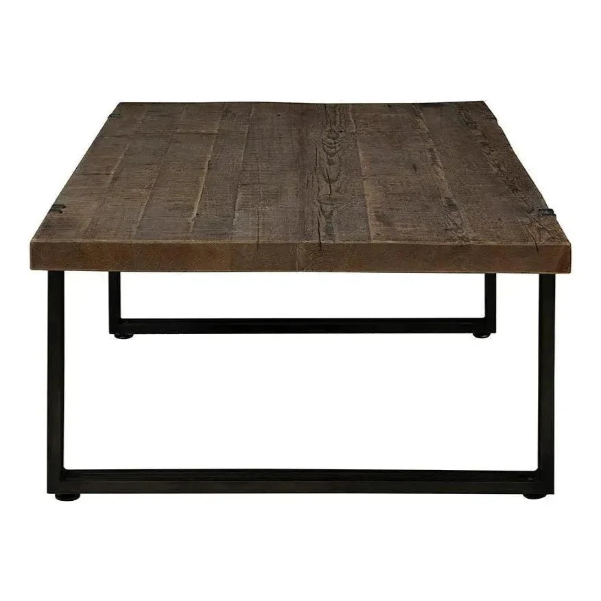 Sherwood Wooden Rectangular Coffee Table - LOOMLAN - Furniture Classics - Coffee Tables