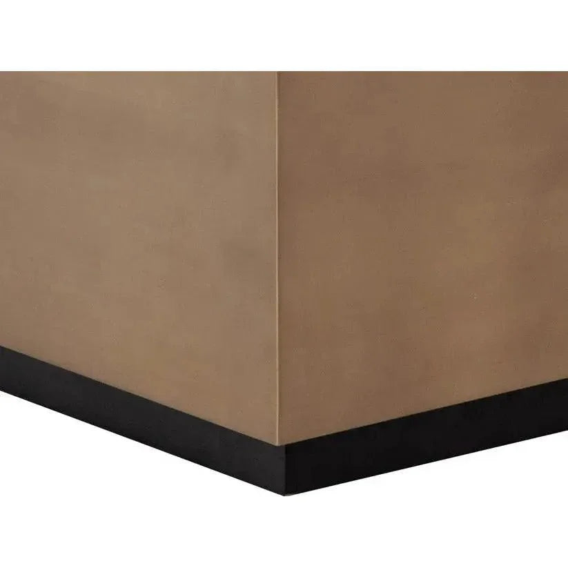 Shiloh Coffee Table White Glass Top - LOOMLAN - SUNPAN - Coffee Tables