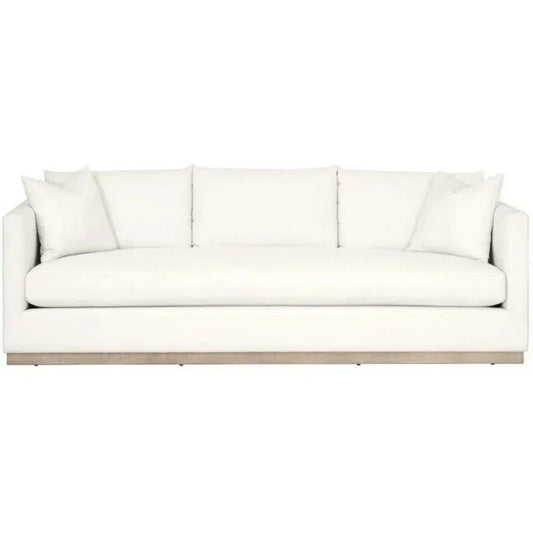 Siena 96" Plinth Base Sofa LiveSmart Machale - LOOMLAN - Essentials For Living - Sofas & Loveseats