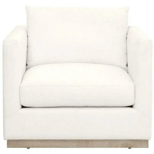 Siena Plinth Base Sofa Chair LiveSmart Machale - LOOMLAN - Essentials For Living - Club Chairs