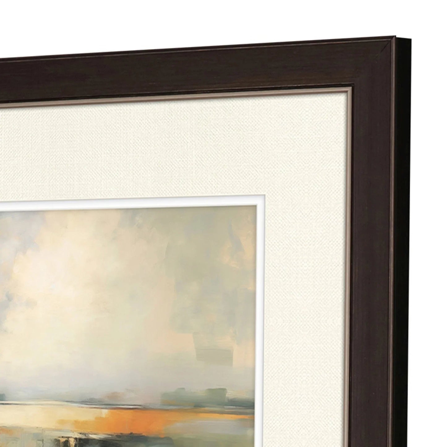 Silent Landscape Blue Framed Wall Art 2PC