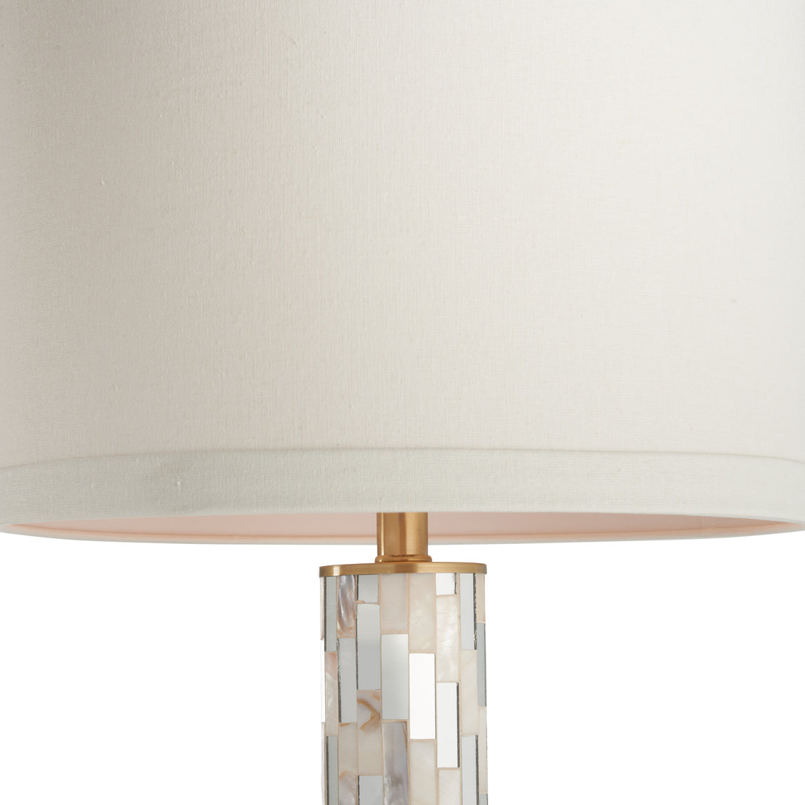 Simmons Mother of Pearl Table Lamp