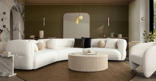 Siren Wooden Round Cocktail Table - LOOMLAN - Diamond Sofa - Coffee Tables
