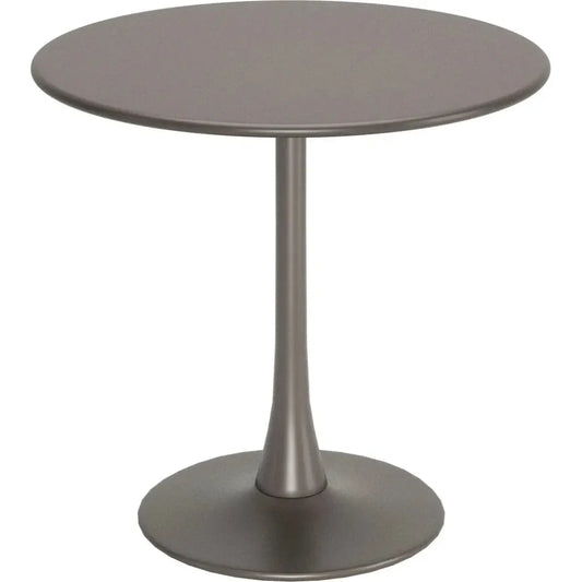 Soleil Dining Table Taupe-Dining Tables-Zuo Modern-LOOMLAN