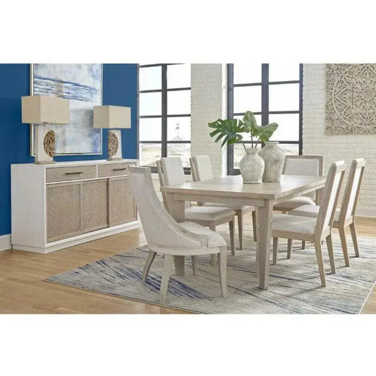 Solid Wood Boca Floating Back Dining Chair 2PC - LOOMLAN - Panama Jack - Dining Chairs