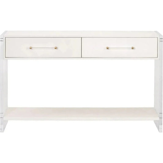 Sonia Shagreen Console Table - LOOMLAN - Essentials For Living - Console Tables