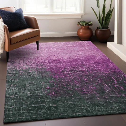 Sorella Pink Washable Indoor-Outdoor Rug-Outdoor Rugs-LOOMLAN Rugs-LOOMLAN