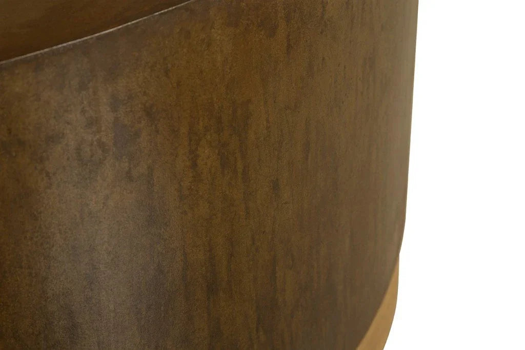 Soria Wooden Round Cocktail Table - LOOMLAN - Furniture Classics - Coffee Tables