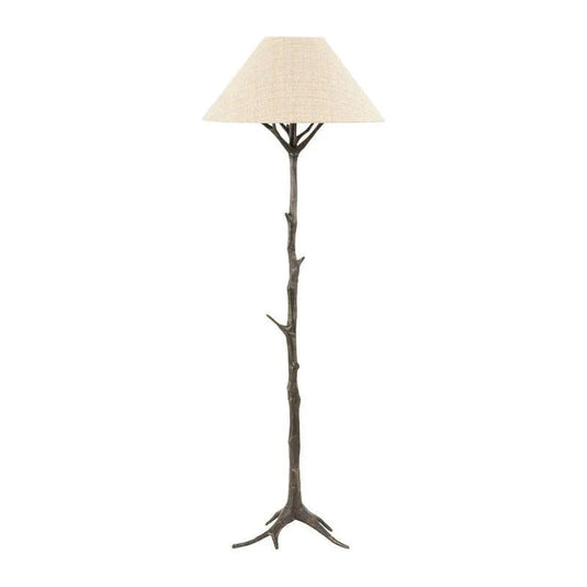 Sprig's Affirmation Tree Style Floor Lamp-Floor Lamps-Wildwood-Black-LOOMLAN