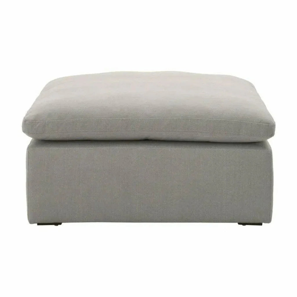 Square Sky Modular Ottoman LiveSmart Grey-Modular Components-Essentials For Living-LOOMLAN