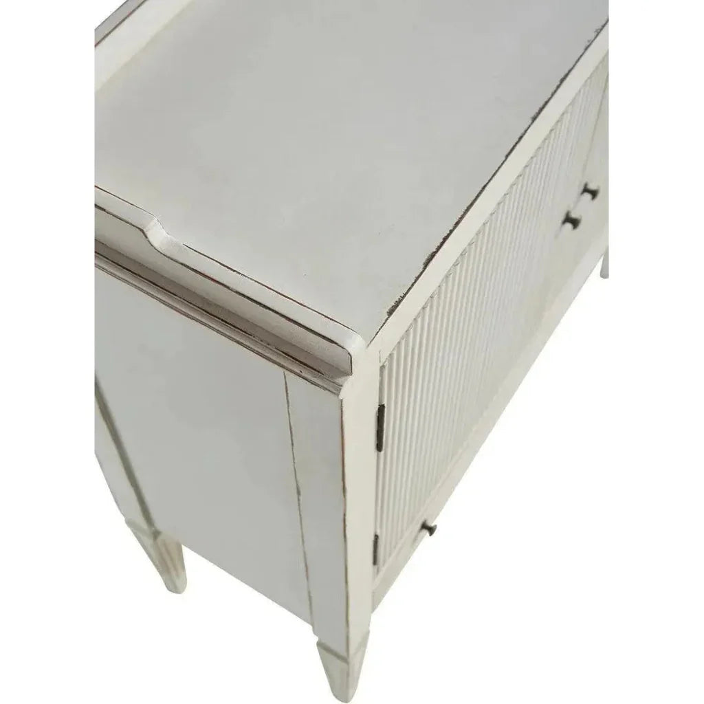 Stacie's Wood Grey Cabinet - LOOMLAN - Furniture Classics - Accent Cabinets