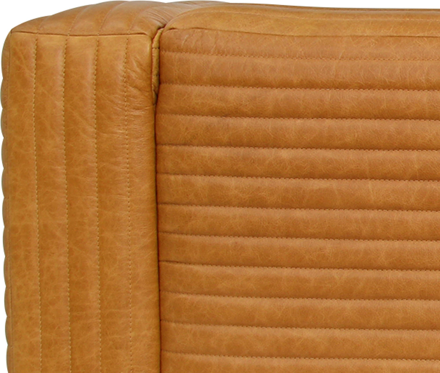 Strata Rich Brown Leather Sofa