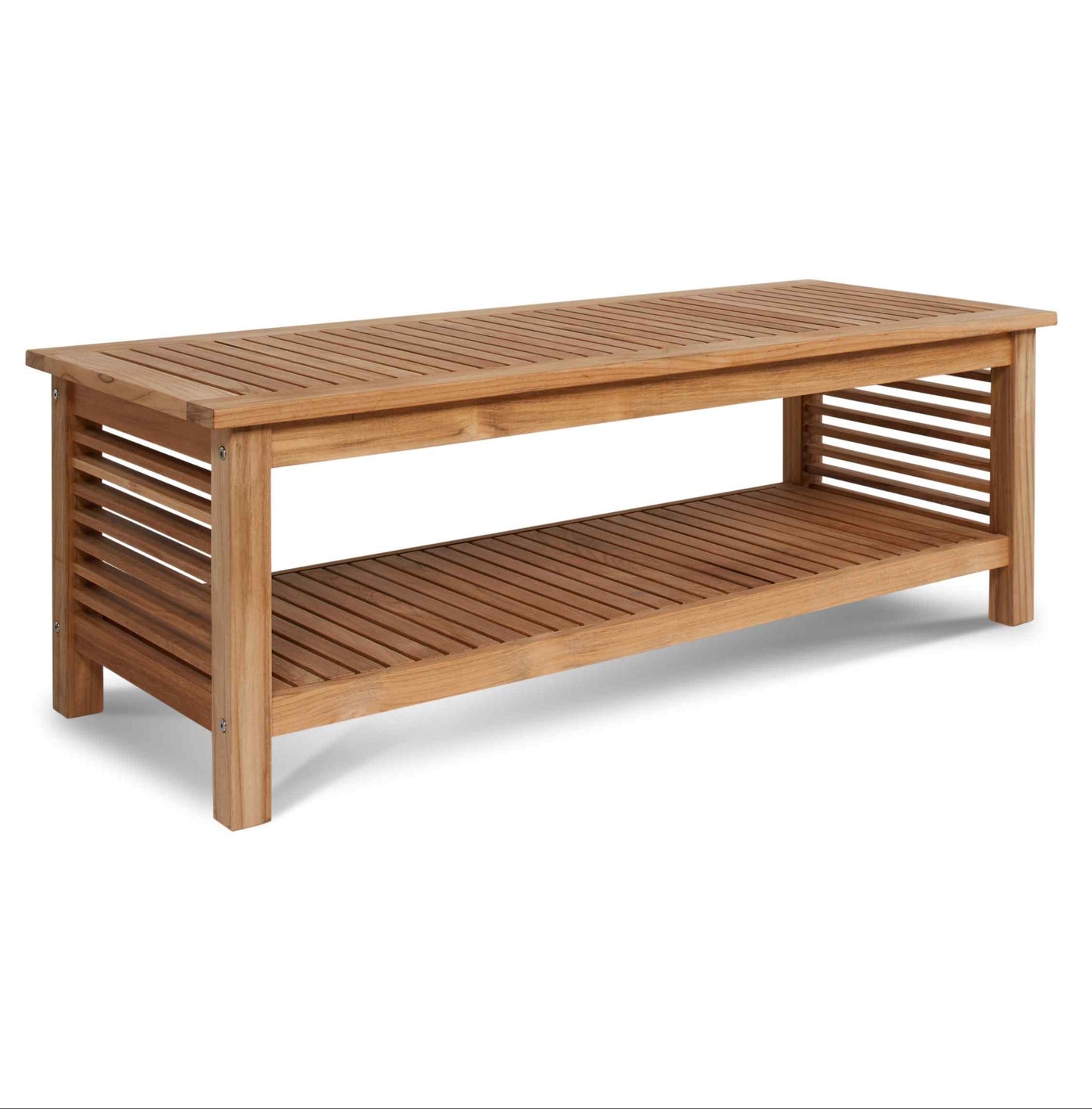 Summer Outdoor Deep Seating Set with Silver Subrella 5PC-Outdoor Lounge Sets-HiTeak-LOOMLAN